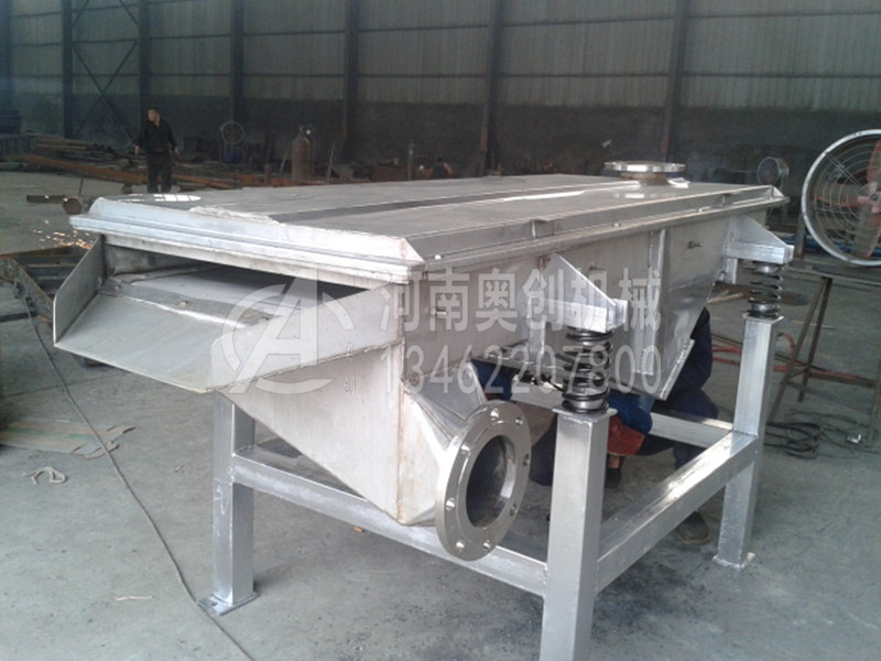 直線振動(dòng)篩篩子的部分零件使用較長(zhǎng)時(shí)間后會(huì)磨損嚴(yán)重甚至斷裂損壞