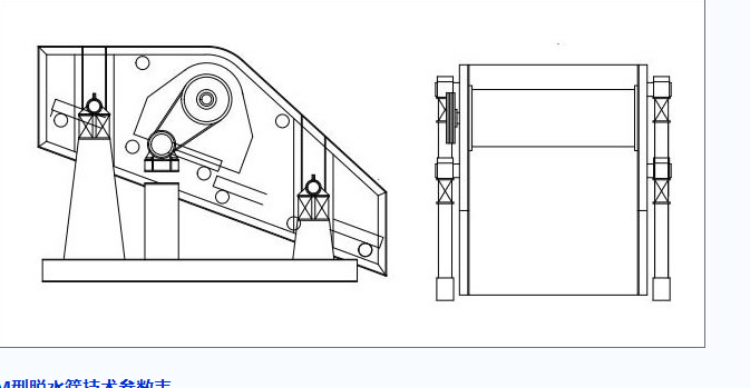 濕河沙振動脫水篩