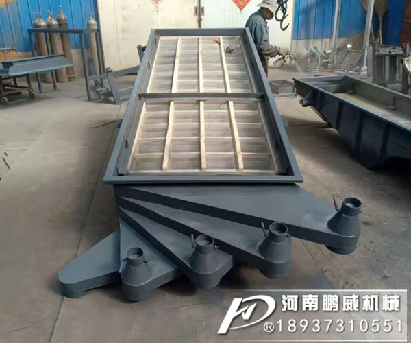 烘干砂直線振動篩篩網是怎么樣固定的?